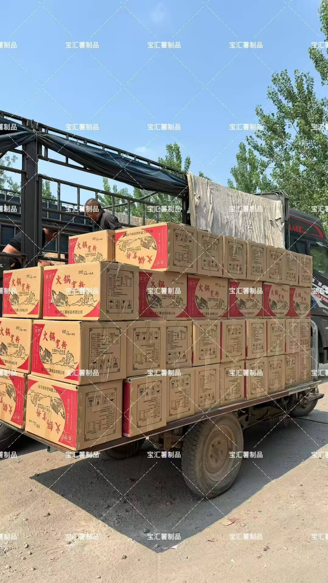 箱装火锅宽粉
